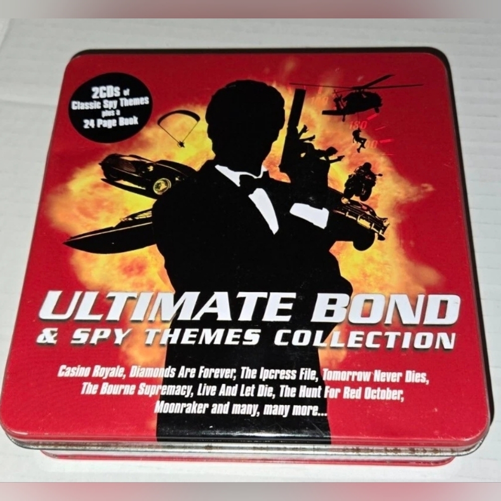 The Ultimate Bond & Spy Themes Collection Small Tin (2008, 2 CDs)